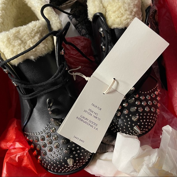 🔥 NWT Gucci Runway Harlem spikes and studs boots/shoes - Picture 9 of 14